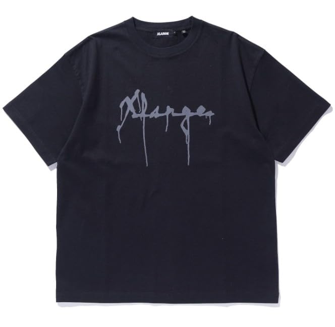 

[Extra Large] Drip Logo Short Sleeve Tee, DRIP LOGO S/S TEE 101253011021, BLACK, XL