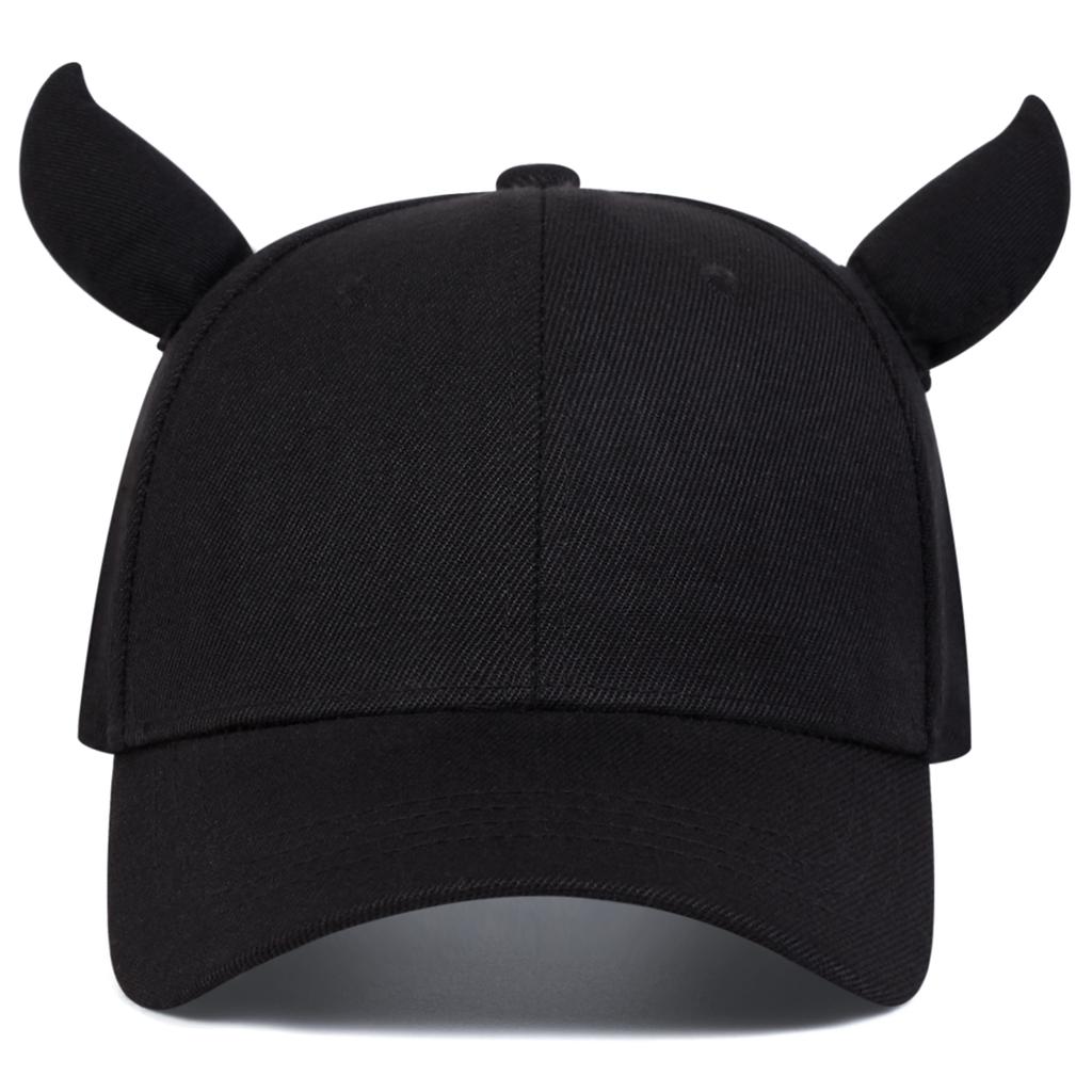 Personality Bull Horn Decoration Baseball Cap Unisex Outdoor Cute Hat Fashion Casual Hip Hop Caps Basketball Hat Golf Cap Trucker Hats
