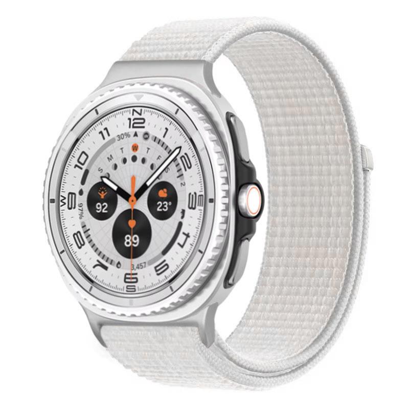Official Nylon Loop Strap For Samsung Galaxy Watch 8 40mm 44mm Metal Connecting Bracelet Galaxy Watch 8 Classic 46mm Wristband