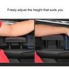 Car Elbow Rest Armrest Heightening Pad   Leather Height Adjustable Car Accessories