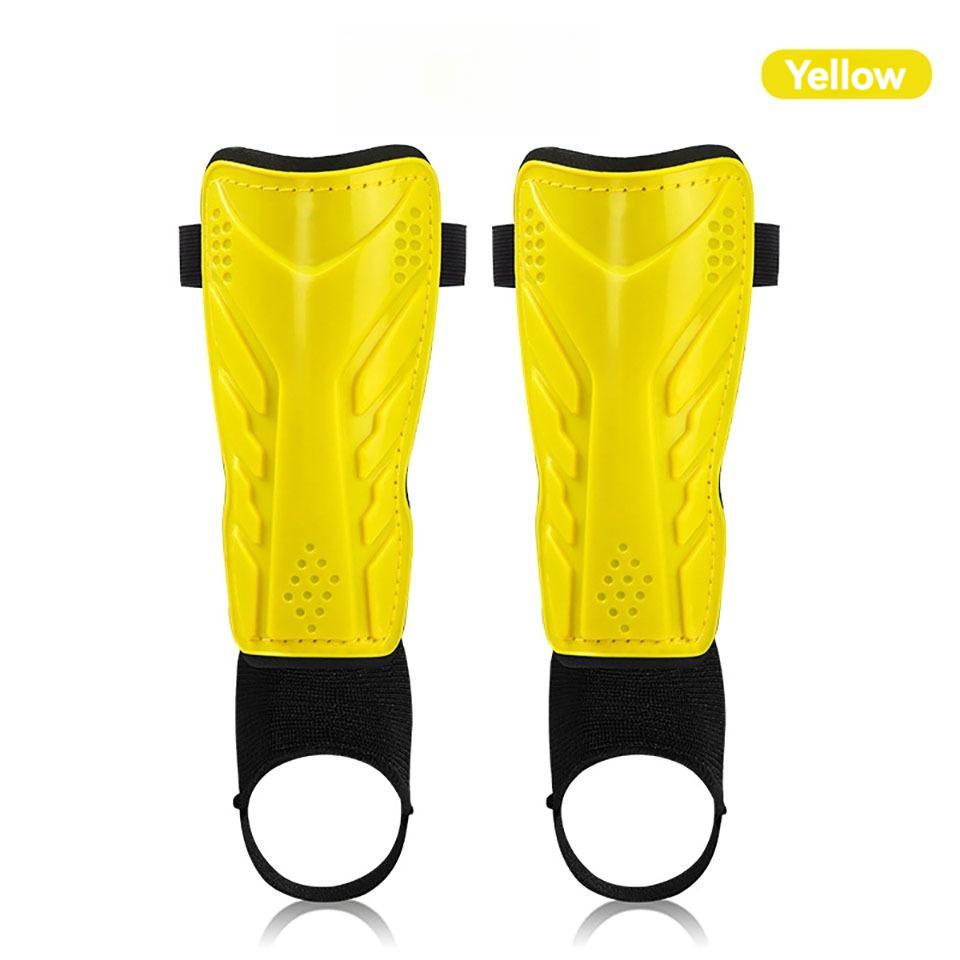 Loogdeel Kids Youth Adult Soccer Shin Guards Shock-Absorbing Football Shin Guards Adjustable Straps Athlete Supplie Calf Protect 1