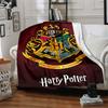 1pc Harry Potter Flannel Throw Blanket - HD Printed Lightweight Soft Warm All-Season Blanket for Sofa, Bed, Travel, Camping 119