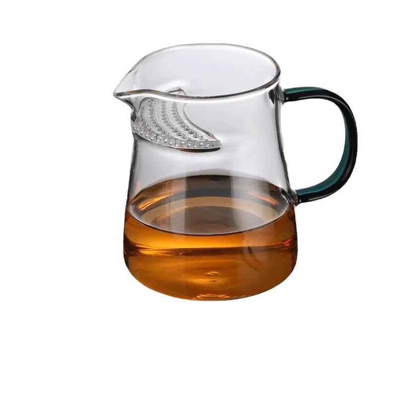 Shangqi Glass Crescent Tea Server with Infuser