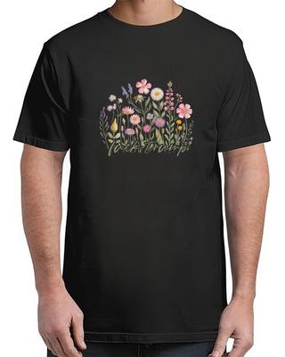 Kwiatowy Prezydent Demokratyczny Liberalny Vintage Koszulka Unisex dla Dorosłych S-4XL