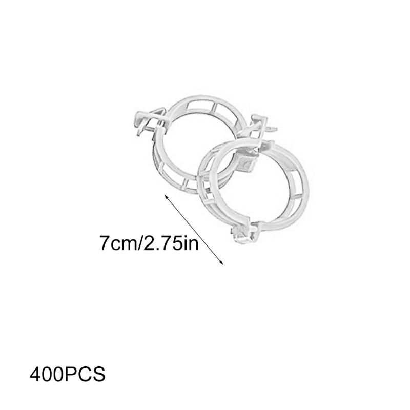 100/150/200/300/400/600 buc cleme de fixare pentru plante, fixare prin clipsuri din plastic, pentru plante cățărătoare, viță de vie