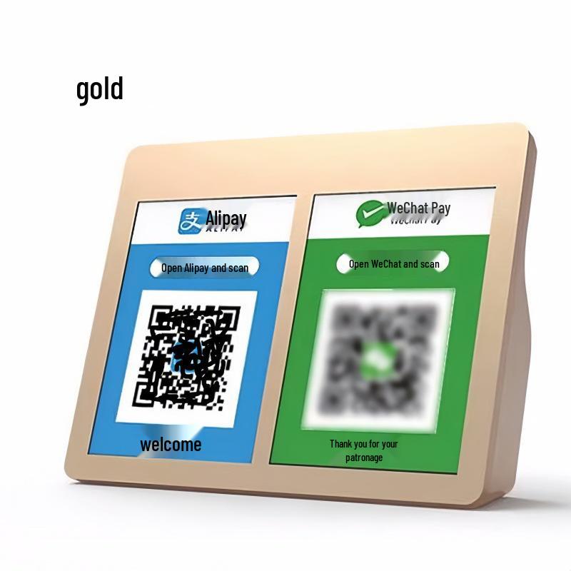 Smart Audio Payment Announcer: Bluetooth Voice Prompter, QR Code Money Collector, Compact Speaker