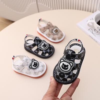 Sandali Baotou da Ragazzo Nuovi per Primavera ed Estate Scarpe per Bambini Piccoli 0-1 1 2 anni Neonati e Bambine Vengono Chiamate Scarpe