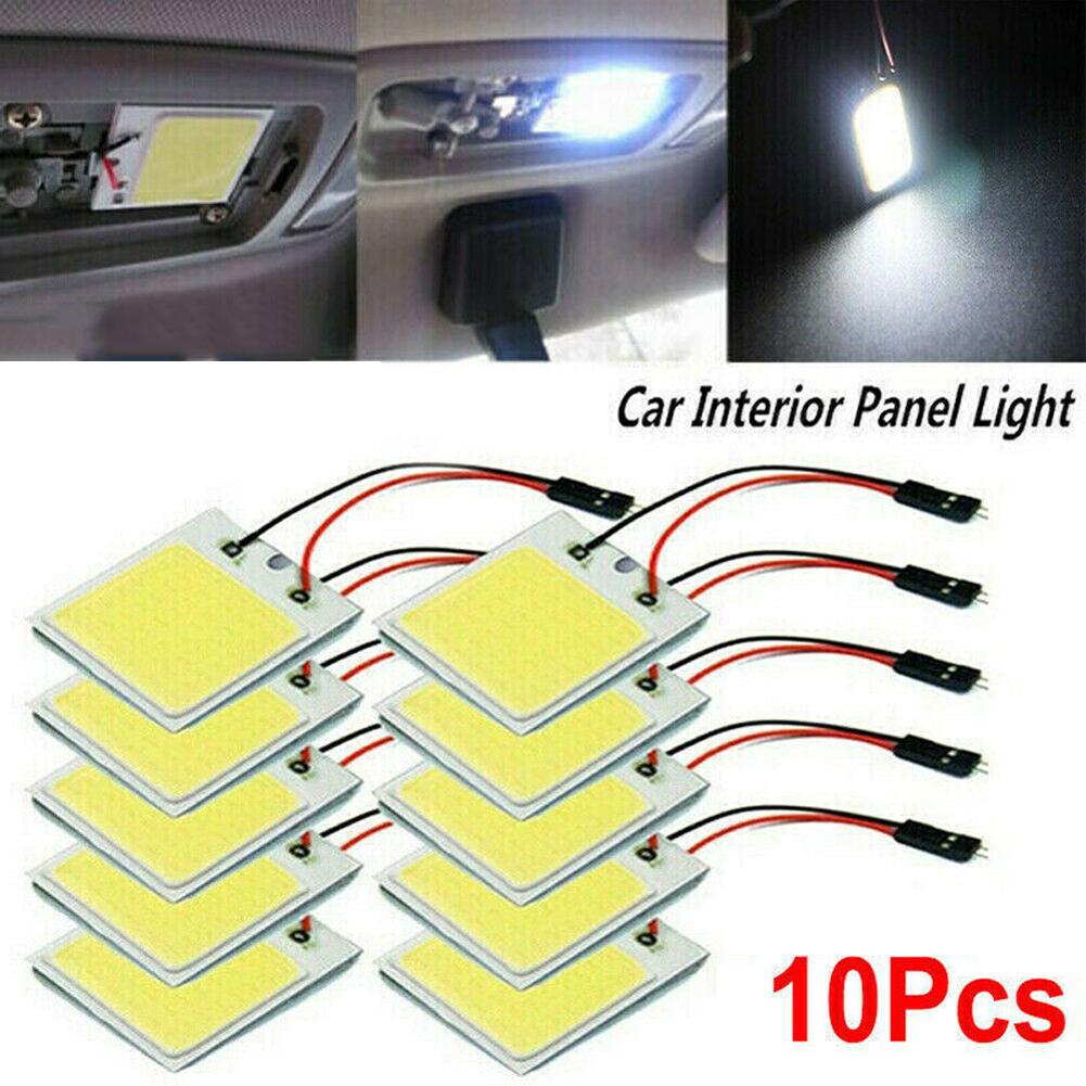 

Белые панельные светильники, 10 шт., 40 х 20 мм, аксессуары COB