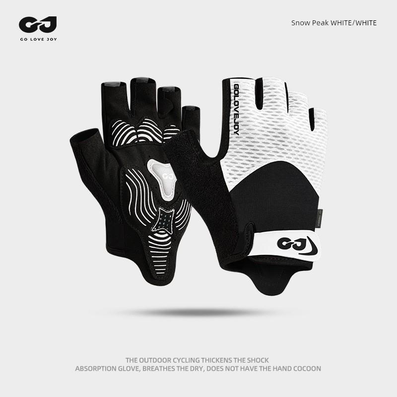 Cycling Gloves for Women, Half-Finger, Anti-Slip, Anti-Callus, Anti-Abrasion, Shock-Absorbing, for Road and Mountain Bikes, Sun Protection