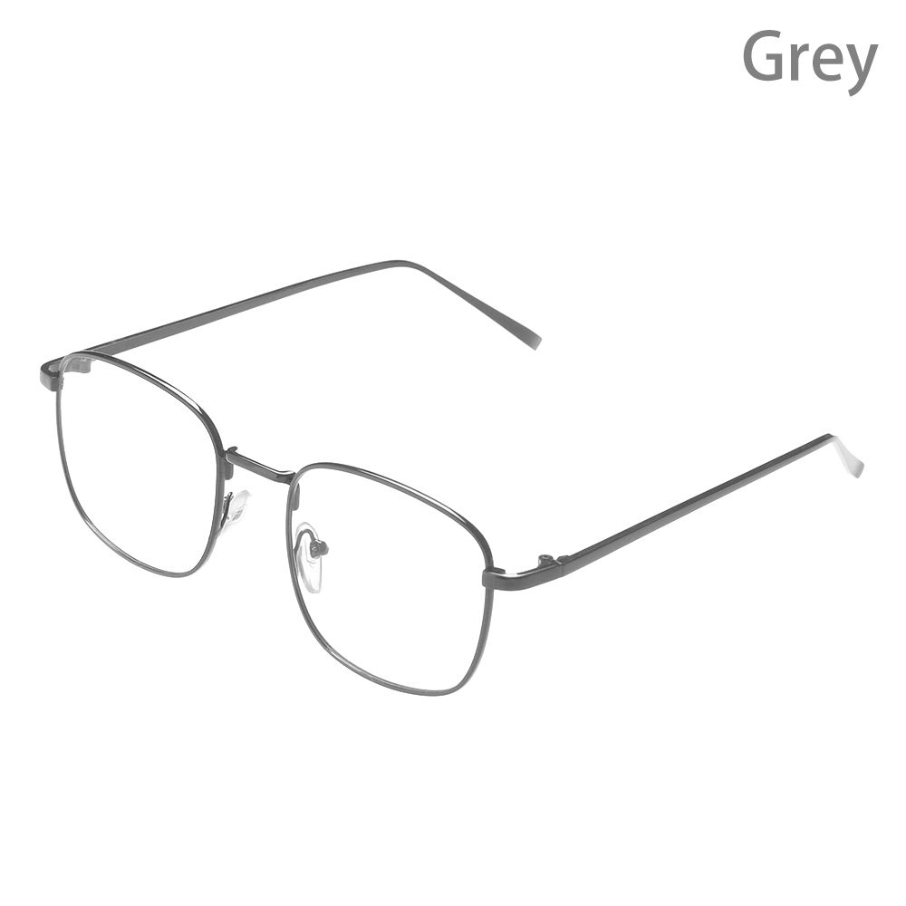 

Vintage Vision Care Portable Spectacles Eyeglasses Frame Optical Glasses Square Glasses серый