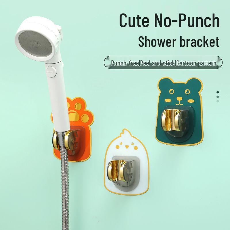 

Универсальный регулируемый держатель для душа без сверления и крючок для лейки