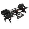 RC Crawler Car Chassis Frame 2 Speed Transmission 4 Shock Absorbers 313mm Wheelbase Chassis Frame