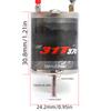 Brushed Motor 370 Upgrade Telecomandă 31T Piese Consumabile Periat Motor Piese Vehicule și bărci Piese de schimb