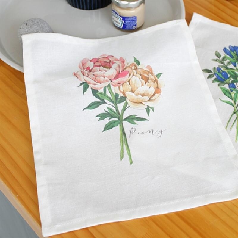 

2 types of emotional watercolor Nordic linen tea tablecloths, 21x25 (2 sheets)