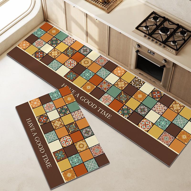 Silica Diatomite Kitchen Mat Absorbent Non-Slip Floor Rug Dining Bathroom Modern Minimalist
