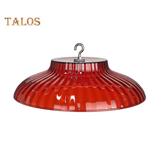 Capac protector din plastic, cupolă, pentru agățat păsări hrănitoare, rezistent la intemperii, colibri hrănitoare, ploaie protecție veveriță deflector pentru exterior