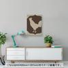 Art 420mm x Wall Wooden Stylish Interior Simple Panel, Painting, Decoration, igsticker, 297mm, A3, Photo, Hanging, Frame, Decor, 003621, Other,