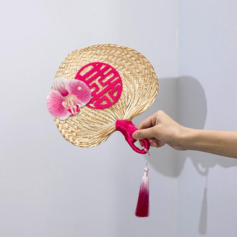 Свадебный веер в стиле бананового листа LIEI