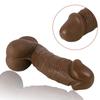 Women's Bathroom 5cm Thick Masturbator Liquid Silicone Simulation Penis Double-layer Dildo Adult Sex Products