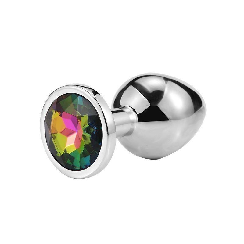Luxurious Metal Anal Plug For Adults In Various Sizes And Vibrant Colors