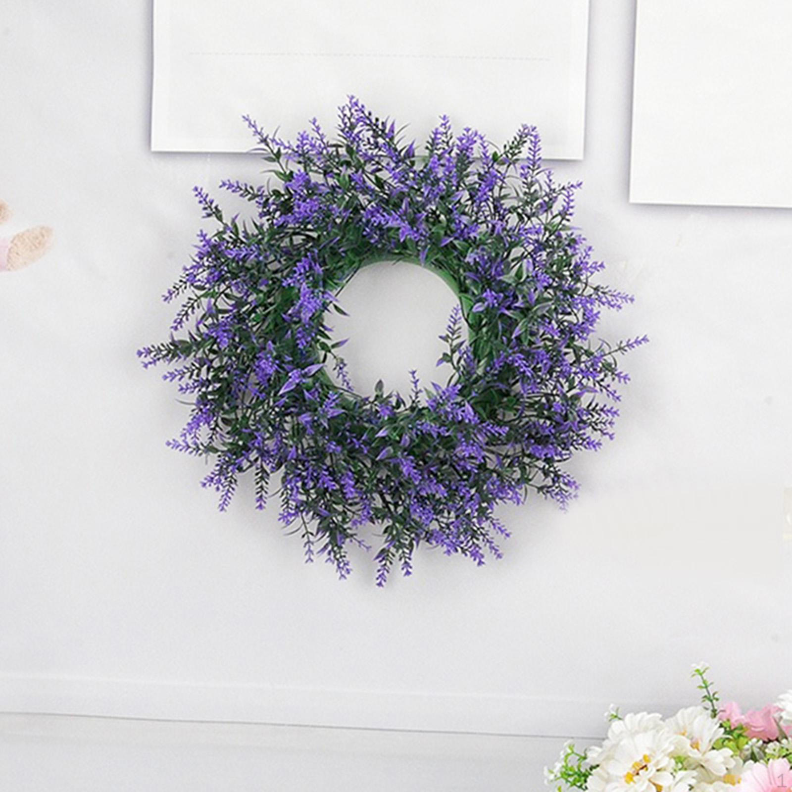

Фиолетовый венок из листьев, Настольное украшение, Настенное украшение, Искусственная гирлянда для банкета, Small