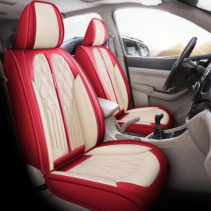 Fundas de Asiento de Cuero Envolvente Completo Baojun 730 para 7 Plazas (2+2+3), Cojines para todas las estaciones.