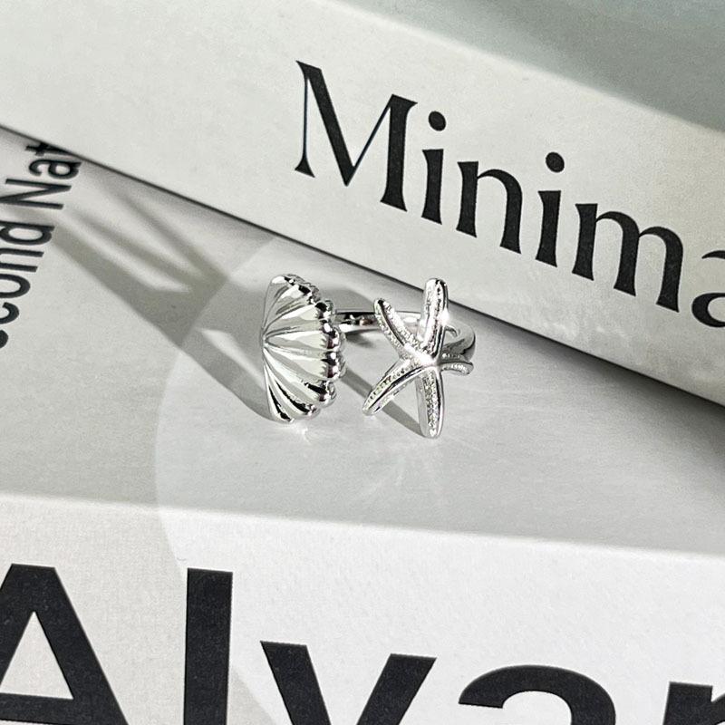 Light luxury Internet celebrity mix and match personalized flower bow fashion ring women full of diamonds flower language niche cold wind ring tide