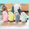 Adorable Plush Banana Keychain Cute Monster Doll Soft Toy For Bags And Accessories