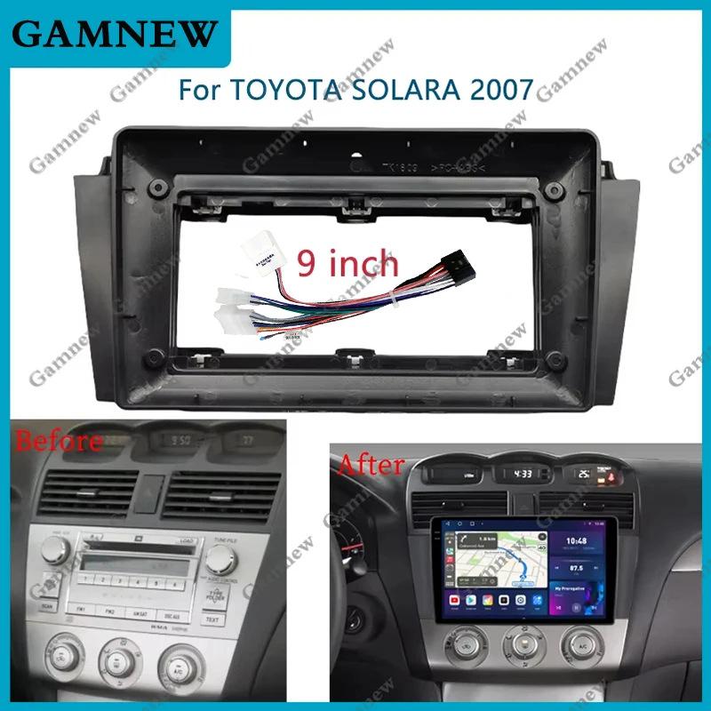 2007 Toyota Solara 9-Inch Android Navigation Frame Panel