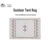 Mountain Camping Tent Plush Carpet: Moisture-Proof, Non-Slip, Thickened Floor Mat for Indoor/Outdoor Use