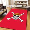 ONE PIECE Logo Carpet - Living Room Bedroom, Home Decor Cool Movie Mat Play Floor Mat -HE99