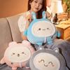 Cute Cartoon Air Conditioning Blanket Portable Sofa Back Cushion New Office Nap Cushion Blanket