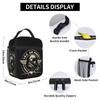 U.S. Air Force Fighter Pilot Military Aviation Vintage Insulated Lunch Bag for Women Children Food Boxes Thermal Lunch Box Tote