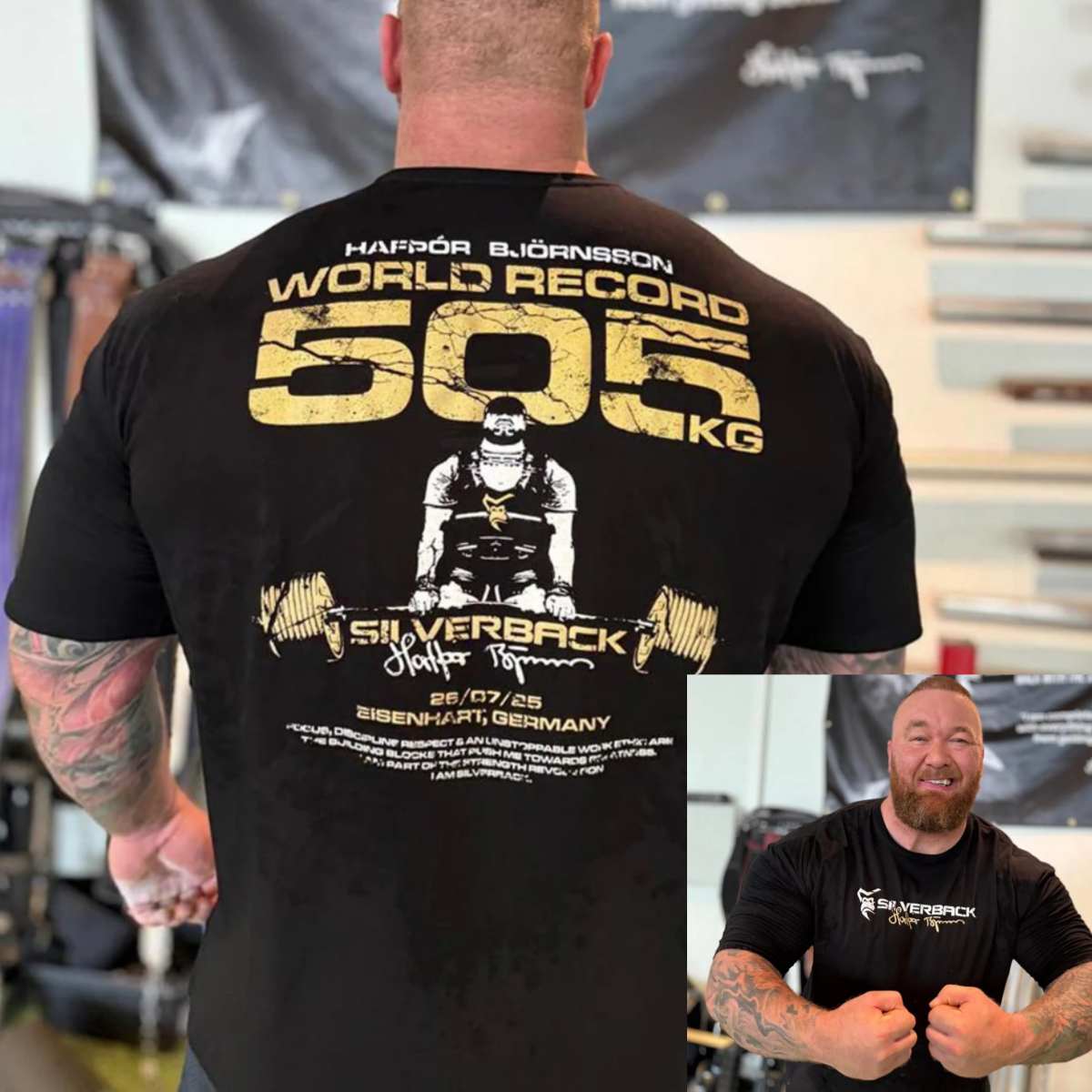 

Silverback Fitness Тренування Спортзал Відпочинок Футболка Чоловіча та Жіноча Люксовий Бренд Топ 2026 Новий Арт Логотип Тренд 3XL
