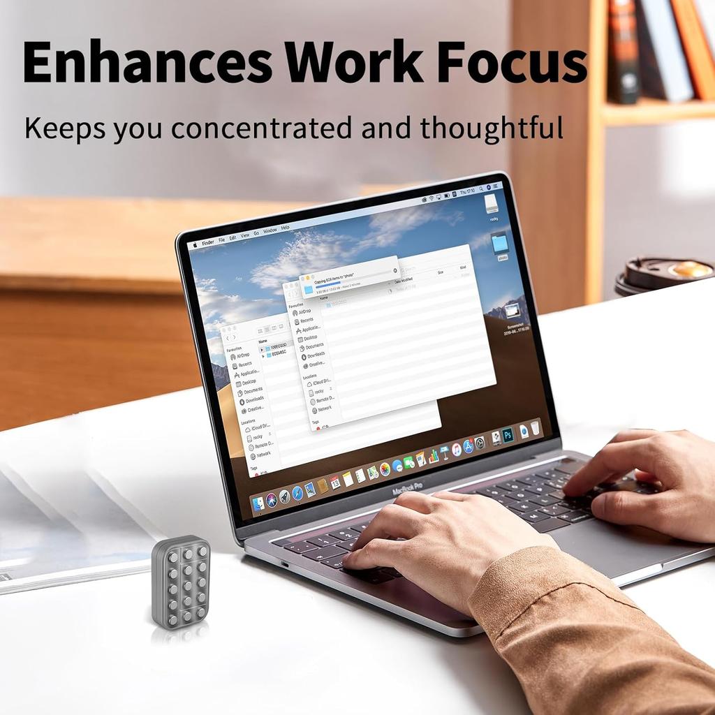 Fidget Toys Adults Metal Fidget Slider Magnetic EDC Haptic Fidget Toys for Adults