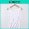 Women's Soft Seamless Ribbed Racer Back Stretch Tank Top For Yoga And Layering