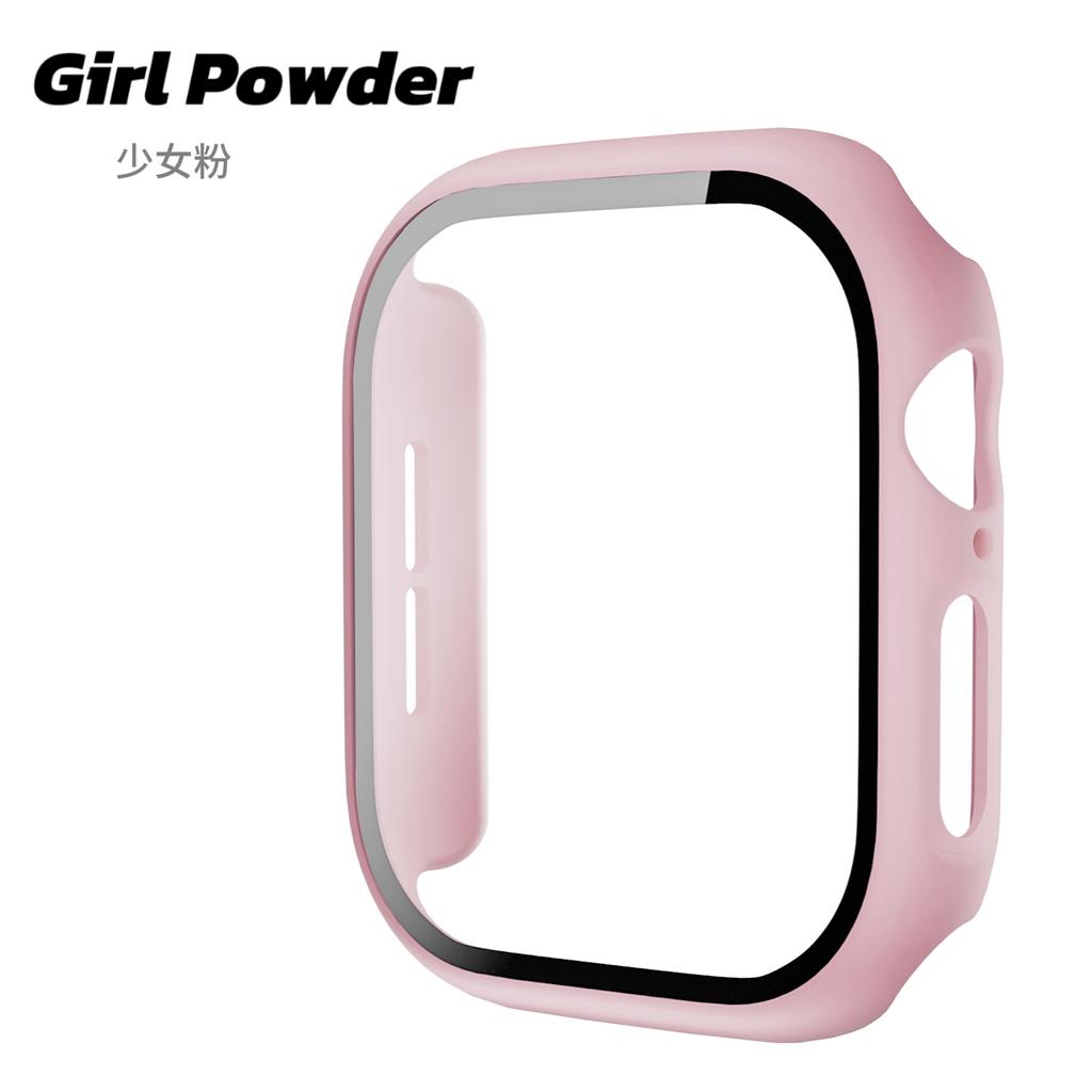 Tempered Glass+Cover For Apple Watch 10 46mm Matte Hard PC Bumper Screen Protector Case iWatch Series 10 42mm Accessories