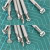 Unelte pentru Imprimat Piele 6 Stiluri Embosare Gravură Artizanat Piele Utensilă DIY Artizanat Piele Ștanțare Ștampile Unelte Artă Manuală