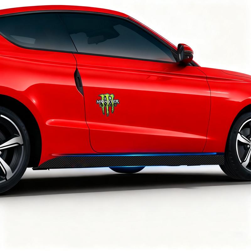 Monster Kralle Autoaufkleber Kratzstreifen Markierung Abnehmbar Wasserdicht Reflektierend Scheinwerfer Aufkleber Auto Styling Dekorationszubehör