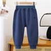 Spring Autumn Children Cloth Trousers Boys Girls Elastic Bands Sports Pants Kids Casual Outer Wear Pants