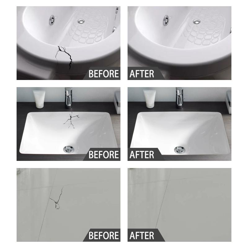 Waterproof Heat Resistant Foundry Glue Adhesive Sealant for Metal Wood Ceramic Tile Crack Repair - Household Plastic Welding