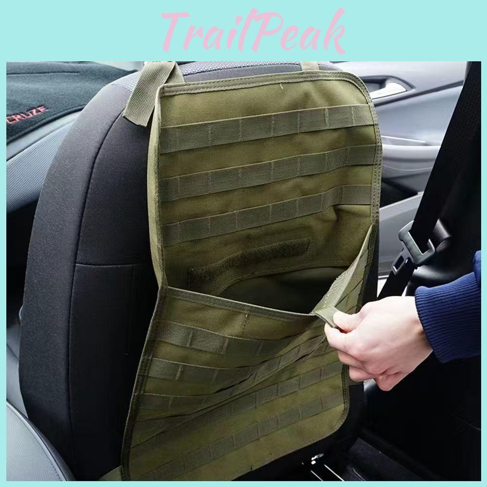 Car Attachment Seat Nylon Material Tactical Vehicle Storage Interior Decoration