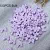 50/100 pezzi Rosa Bianco Kawaii Fiocco Ciondolo per Unghie 3D Resina Fiocco Flatback Gemme per Unghie 8*10mm Strass Gioielli per Nail Art #Papillon