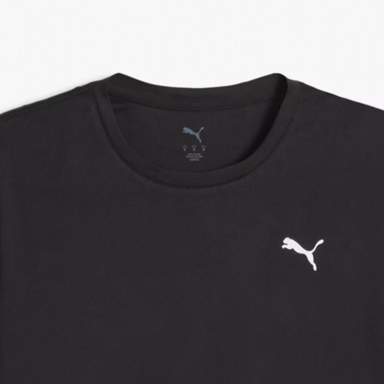 PUMA T Shirts Men's Black Crew Neck 527155-01