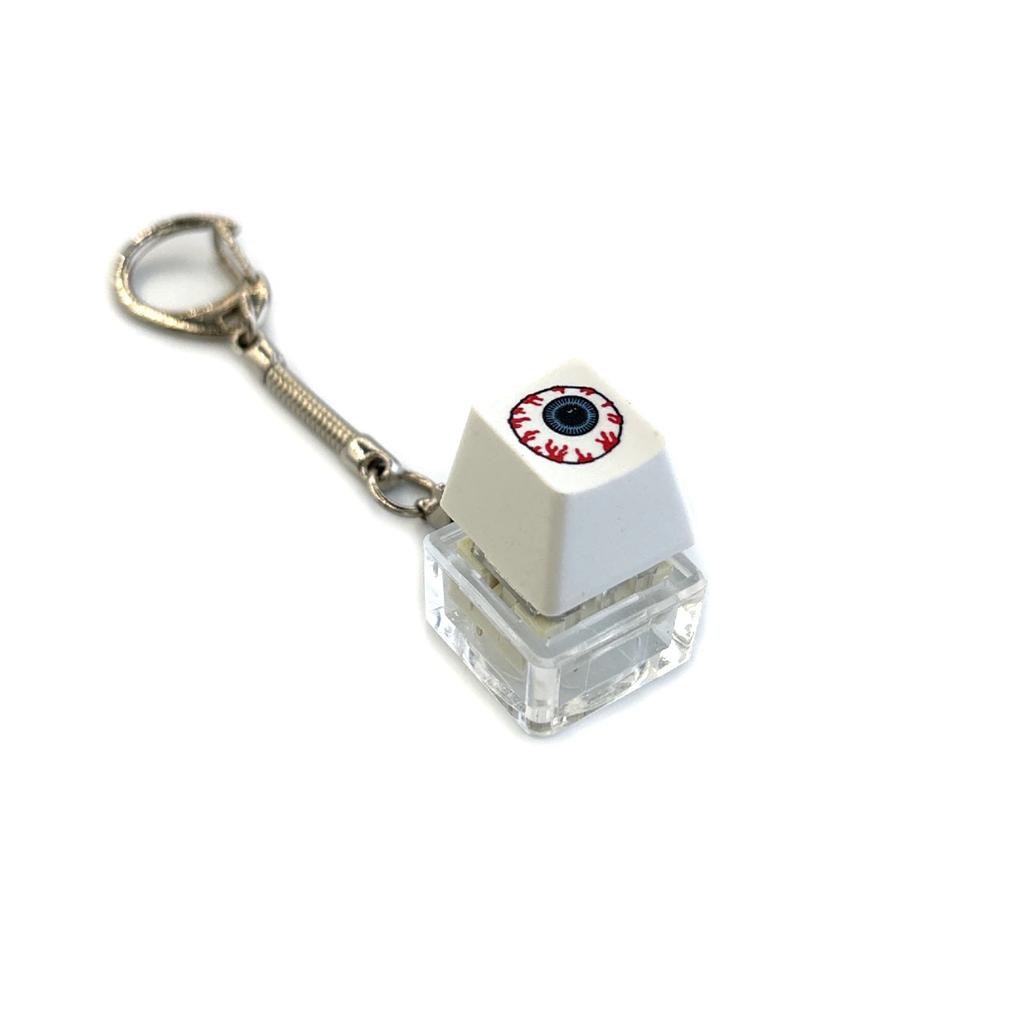 Decompression Keychain Mechanical Keyboard Button Keyring Fingertip Key Cap Pendant Antistress Toy