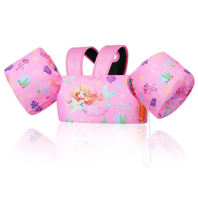 Children's Swimming Buoyancy Vest with Arm Bands
