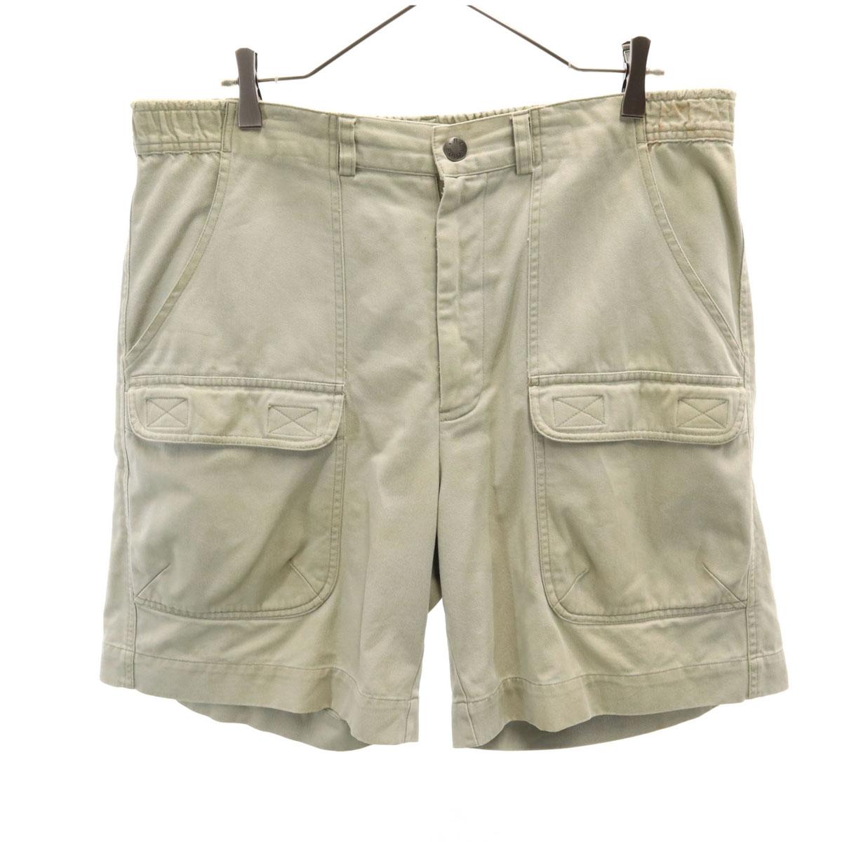 

Polo by Ralph Lauren cargo shorts W34 Khaki gray system Men s Used