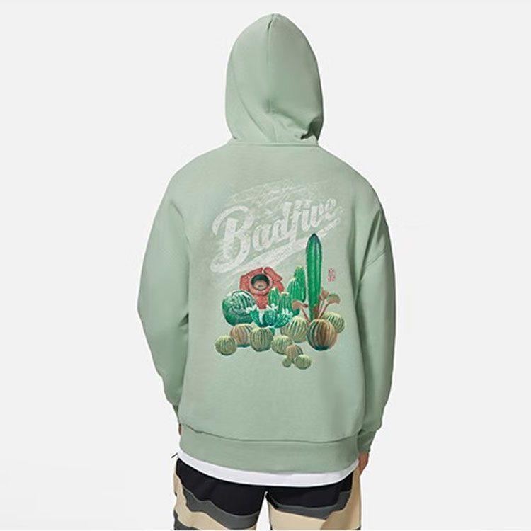 Li Ning Sweatshirt Fall Unisex Green AWDS657-2