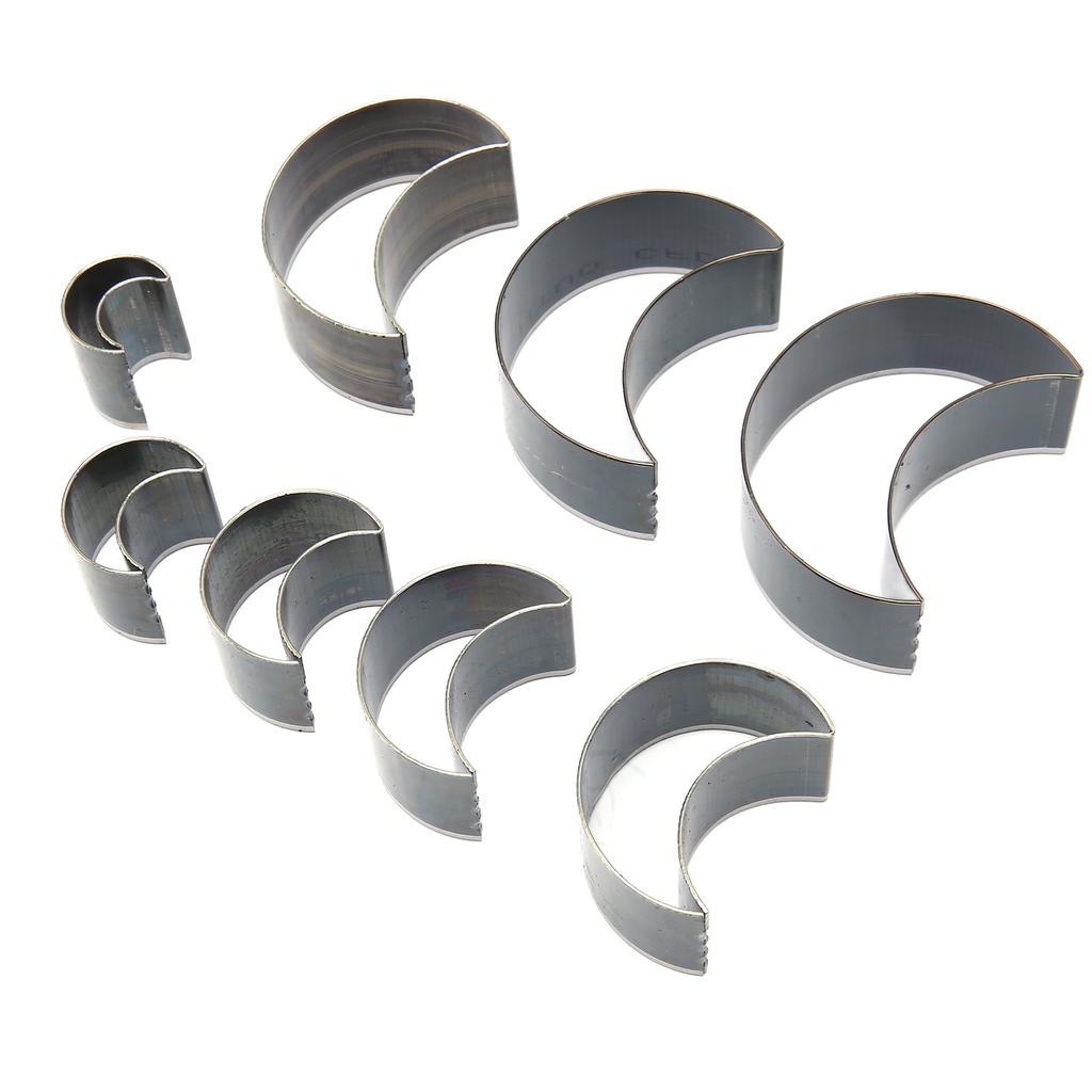 8Pcs Leather Die Cutter Leather Craft Punch Cutting Dies High Carbon Steel for Working