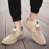 Fashion Lightweight Male Summer Footwear Breathable Mens Casual Shoes Hollow Out Men Flats Cool Moccasins Handmade Lace-Up Driving Shoes